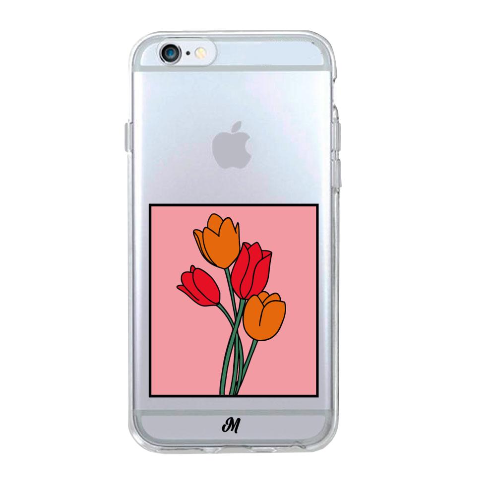 Case para iphone 6 / 6s Tulipanes de amor - Mandala Cases