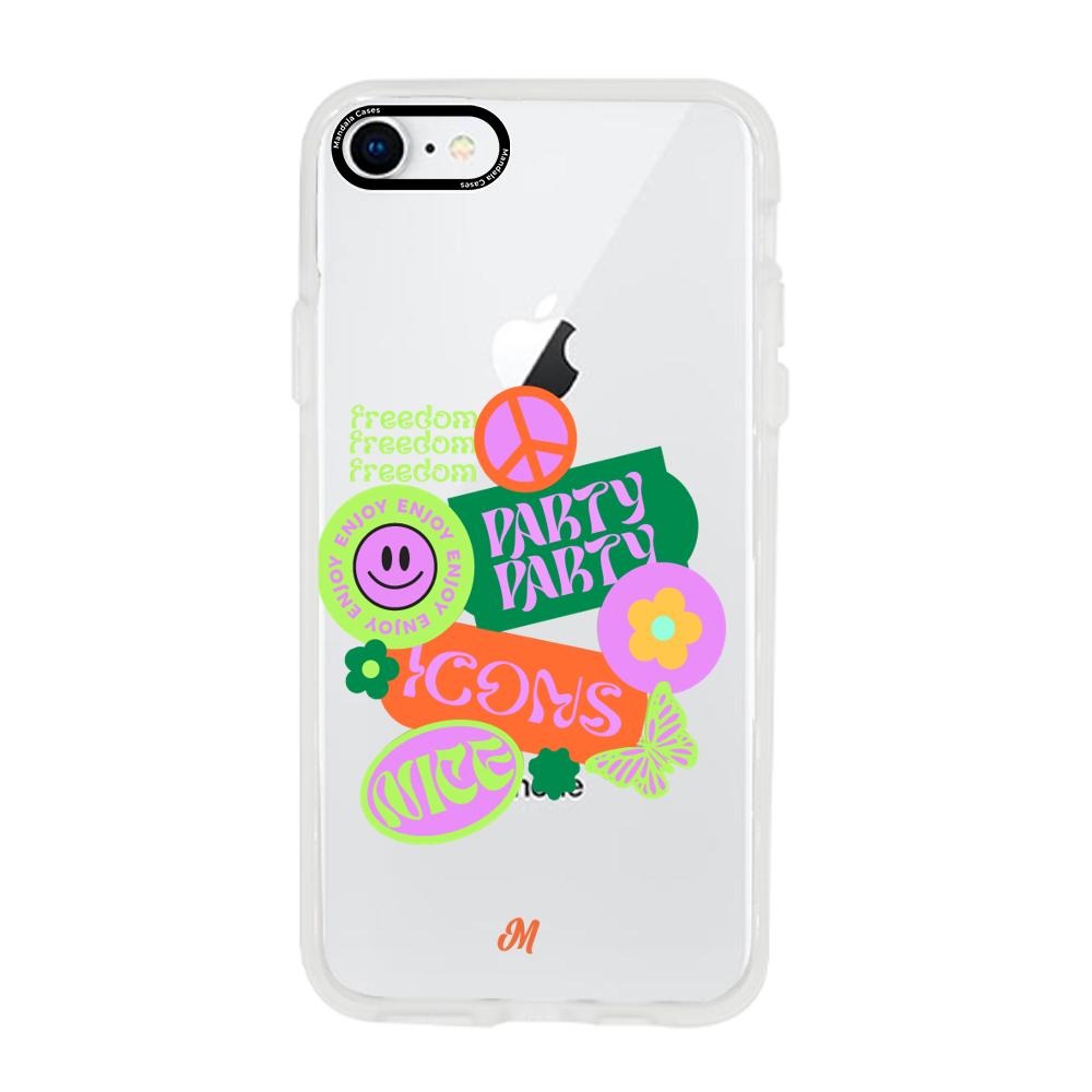 Case para iphone 6 / 6s FREEDOM STICKERS - Mandala Cases