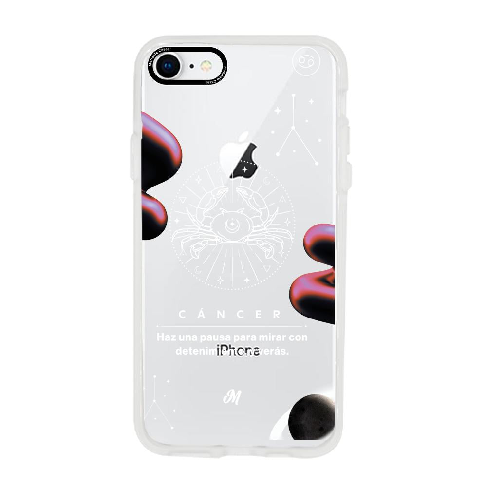 Cases para iphone 6 / 6s CANCER 24 TRANSPARENTE - Mandala Cases