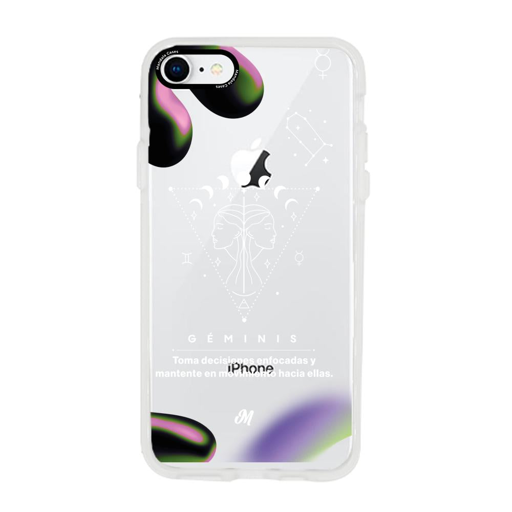 Cases para iphone 6 / 6s GÉMINIS 24 TRANSPARENTE - Mandala Cases