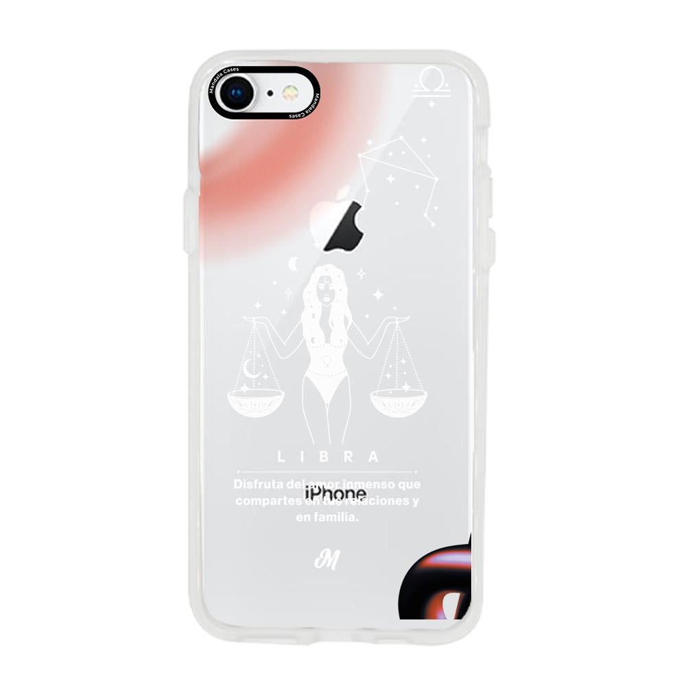 Cases para iphone 6 / 6s LIBRA 24 TRASNPARENTE - Mandala Cases