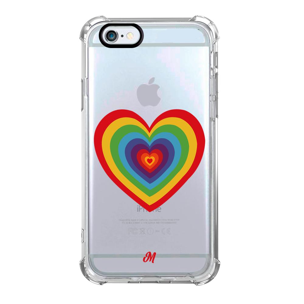 Case para iphone 6 plus Amor y Paz - Mandala Cases