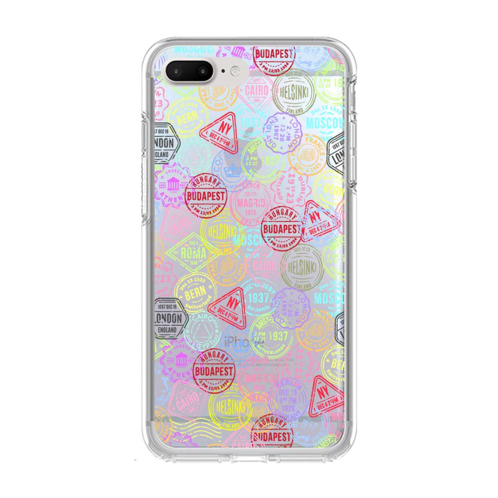 Case para iphone 6 plus Sellos viajeros - Mandala Cases