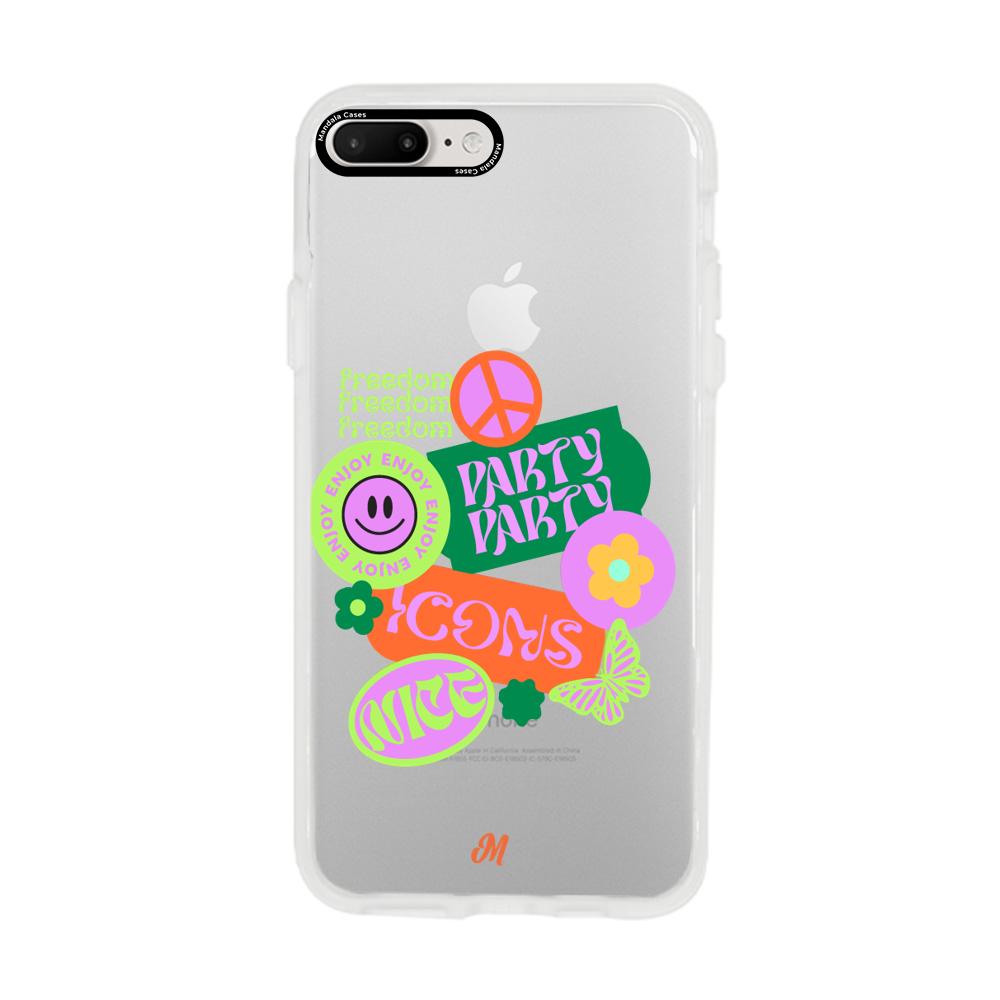 Case para iphone 6 plus FREEDOM STICKERS - Mandala Cases