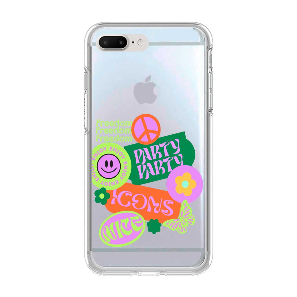 Case para iphone 6 plus FREEDOM STICKERS - Mandala Cases