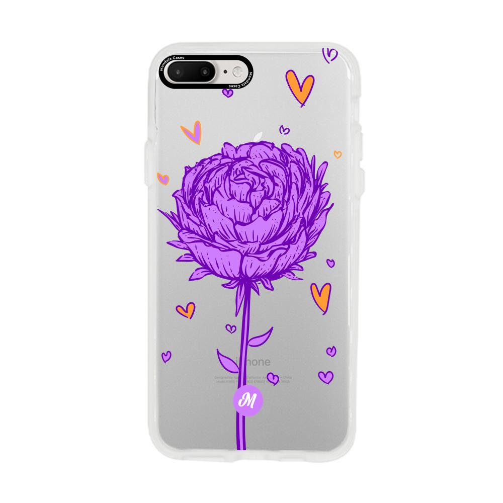 Cases para iphone 6 plus Rosa morada - Mandala Cases