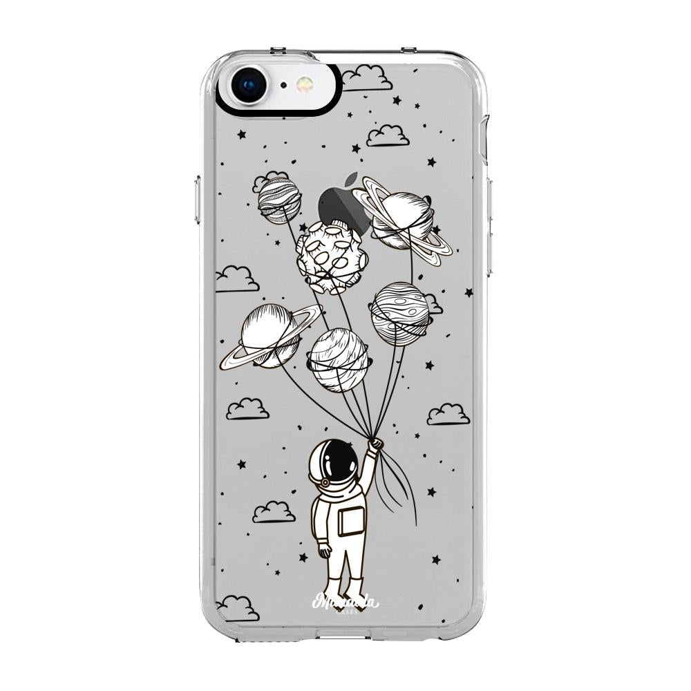 Case para iphone 7 Funda Astronauta con Planetas - Mandala Cases