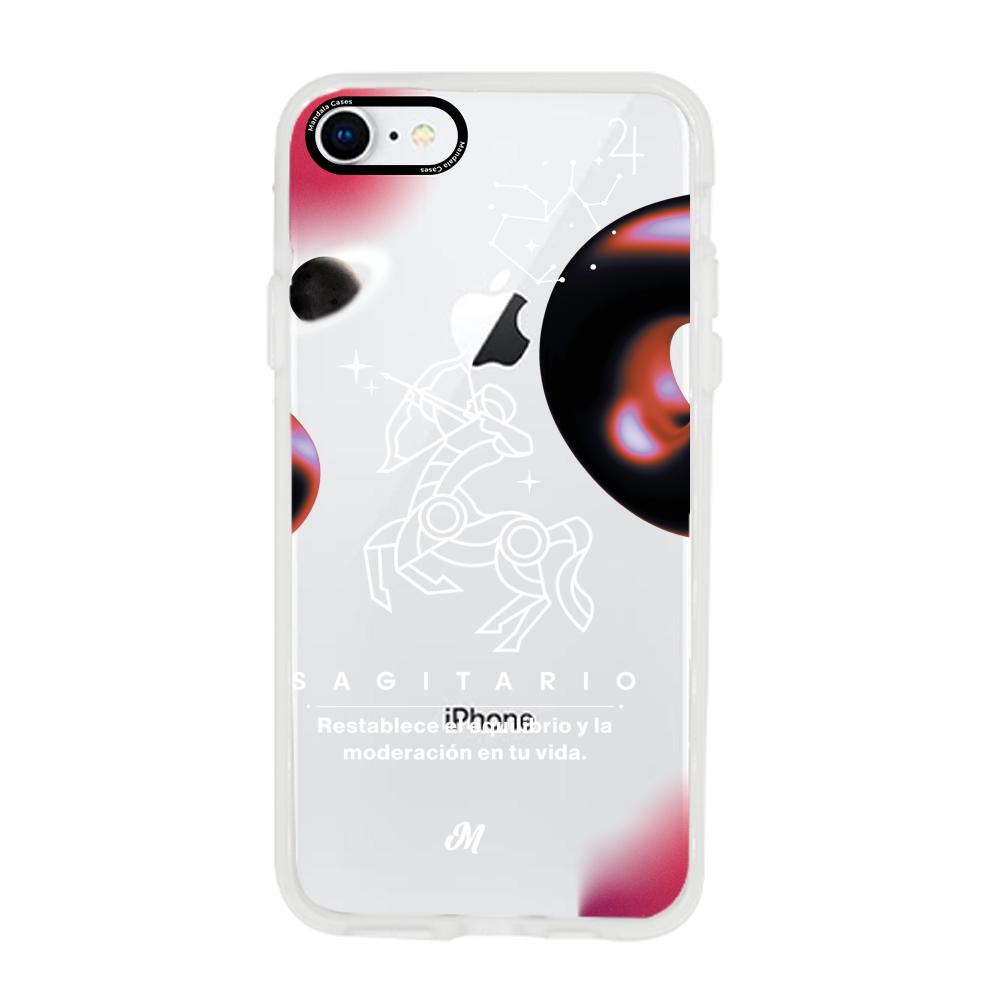 Cases para iphone 7 SAGITARIO 24 TRANSPARENTE - Mandala Cases