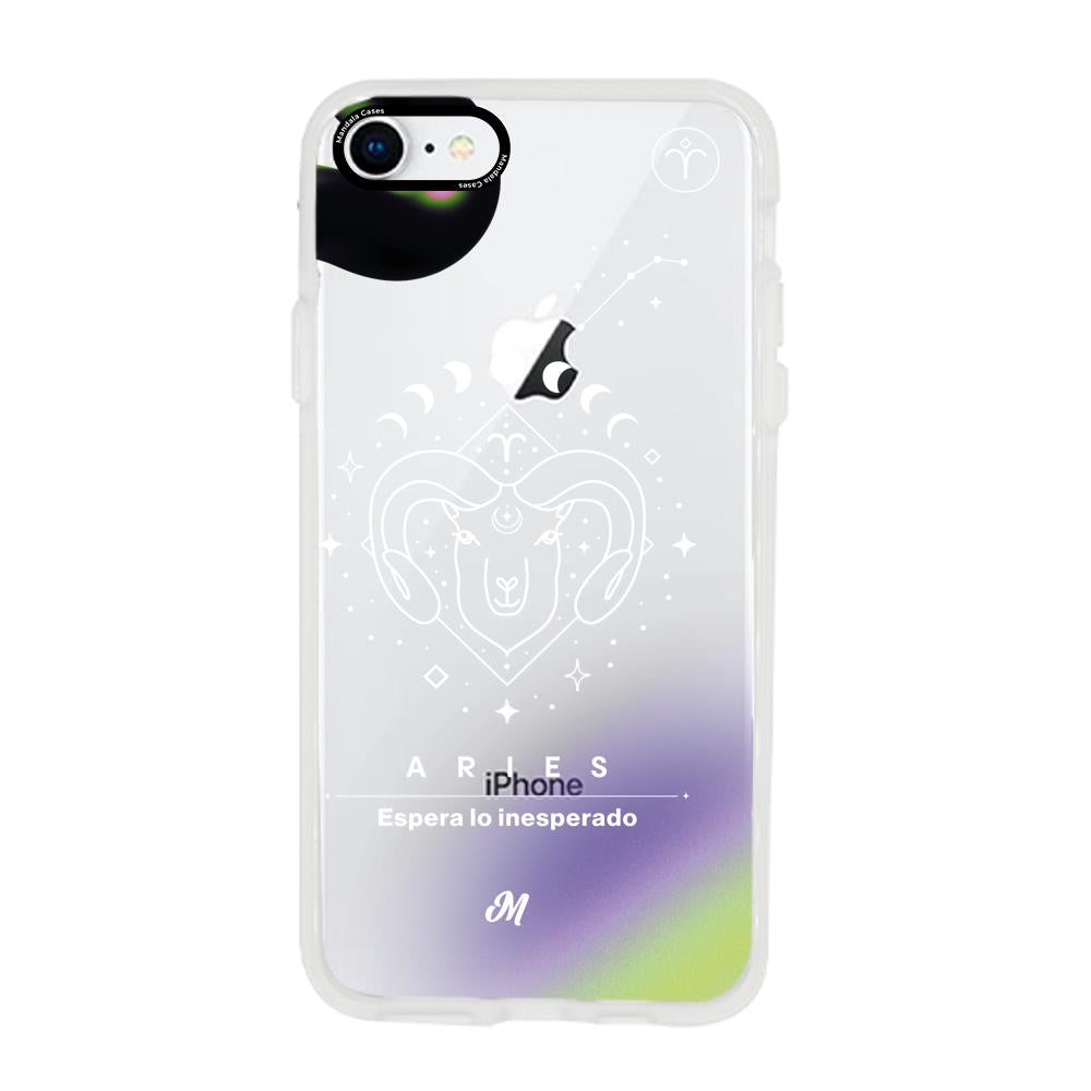 Cases para iphone 7 ARIES 24 TRANSPARENTE - Mandala Cases