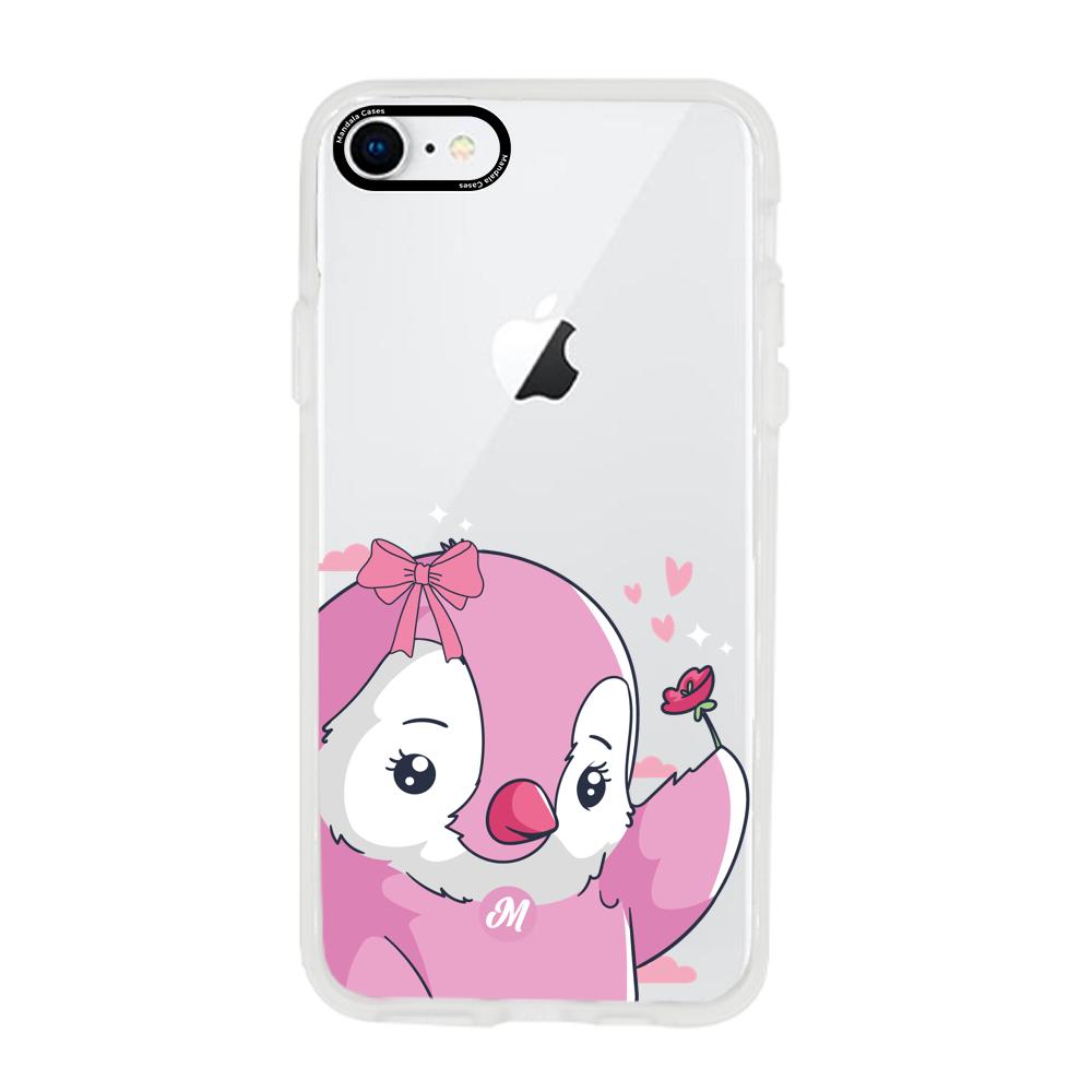 Cases para iphone 7 Pingüino Coquette - Mandala Cases