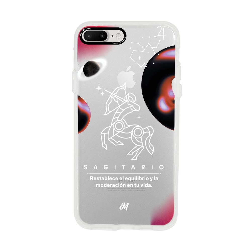 Cases para iphone 7 plus SAGITARIO 24 TRANSPARENTE - Mandala Cases