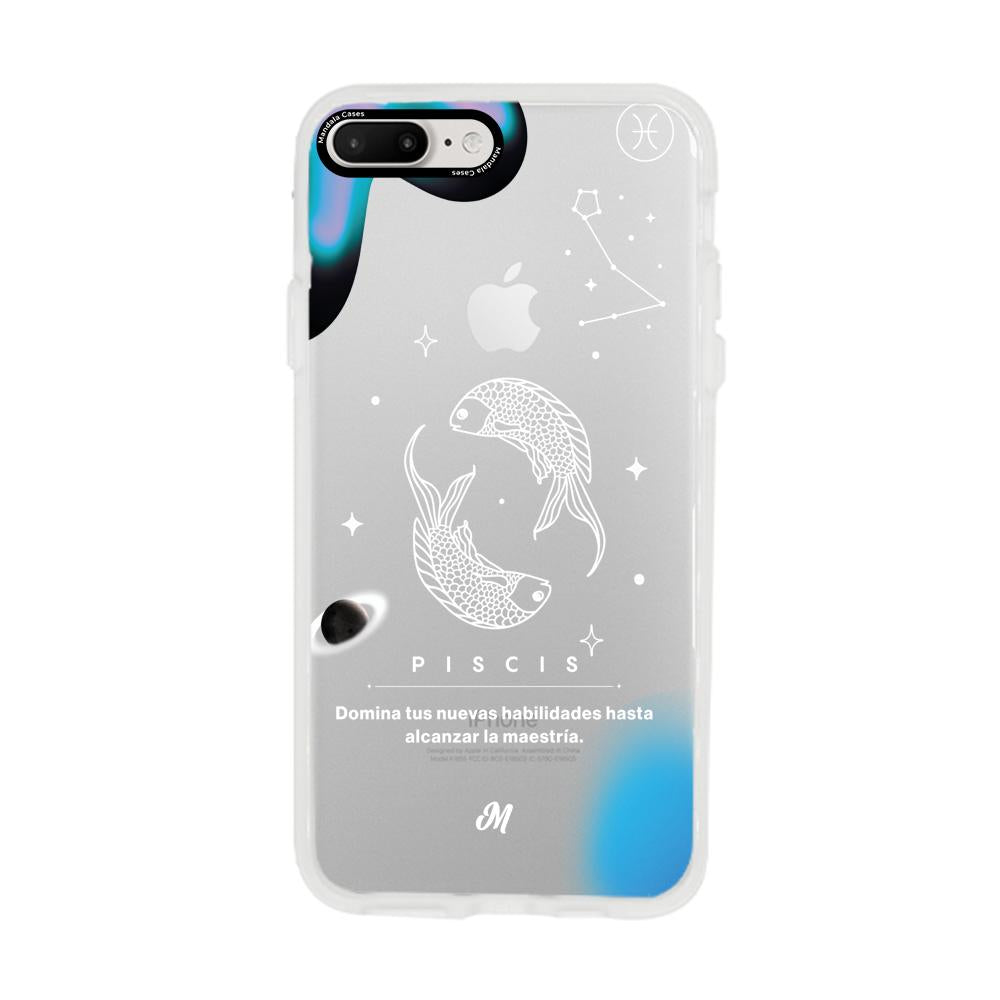 Cases para iphone 7 plus PISCIS 24 TRANSPARENTE - Mandala Cases