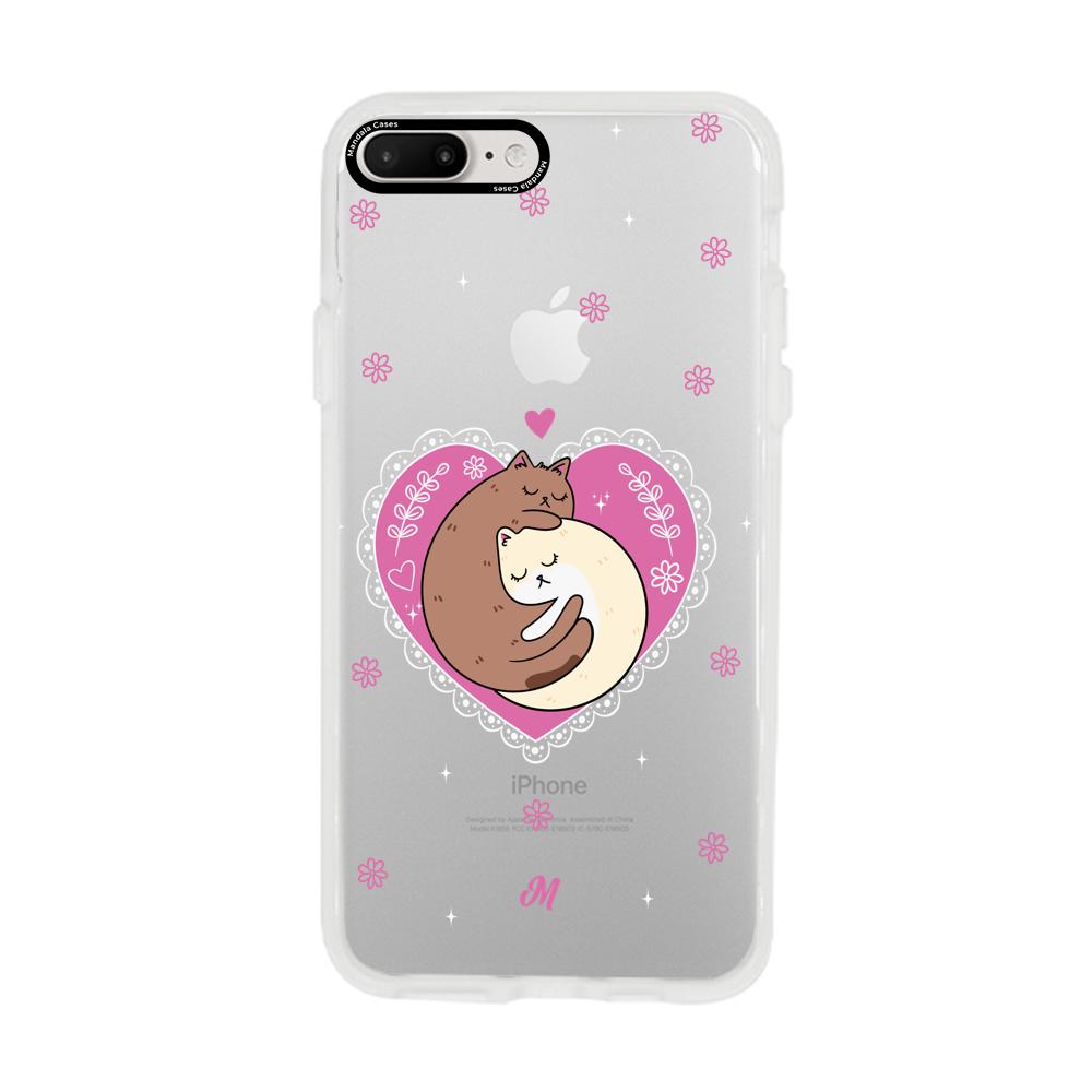 Cases para iphone 7 plus Cat Amour - Mandala Cases