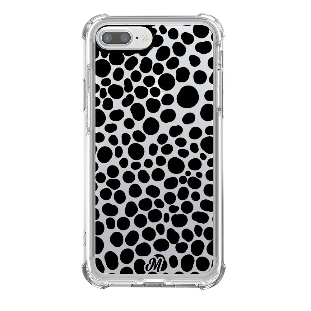Case para iphone 8 plus de Manchas oscuras - Mandala Cases