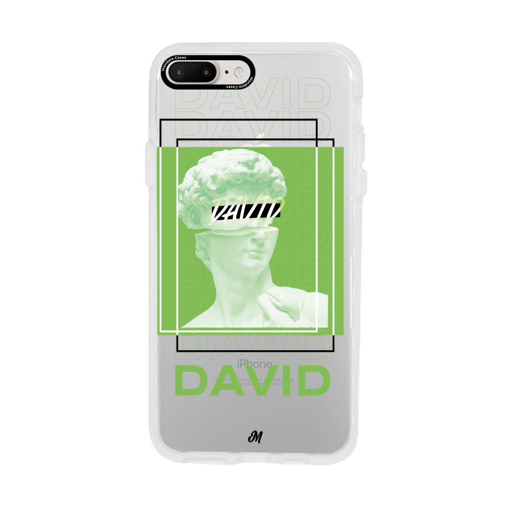 Case para iphone 8 plus The David art - Mandala Cases