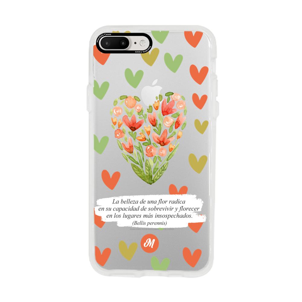 Cases para iphone 8 plus Flores de colores - Mandala Cases