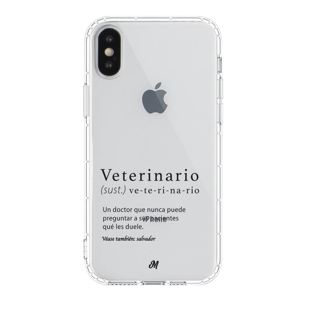 Case para iphone x Veterinario - Mandala Cases