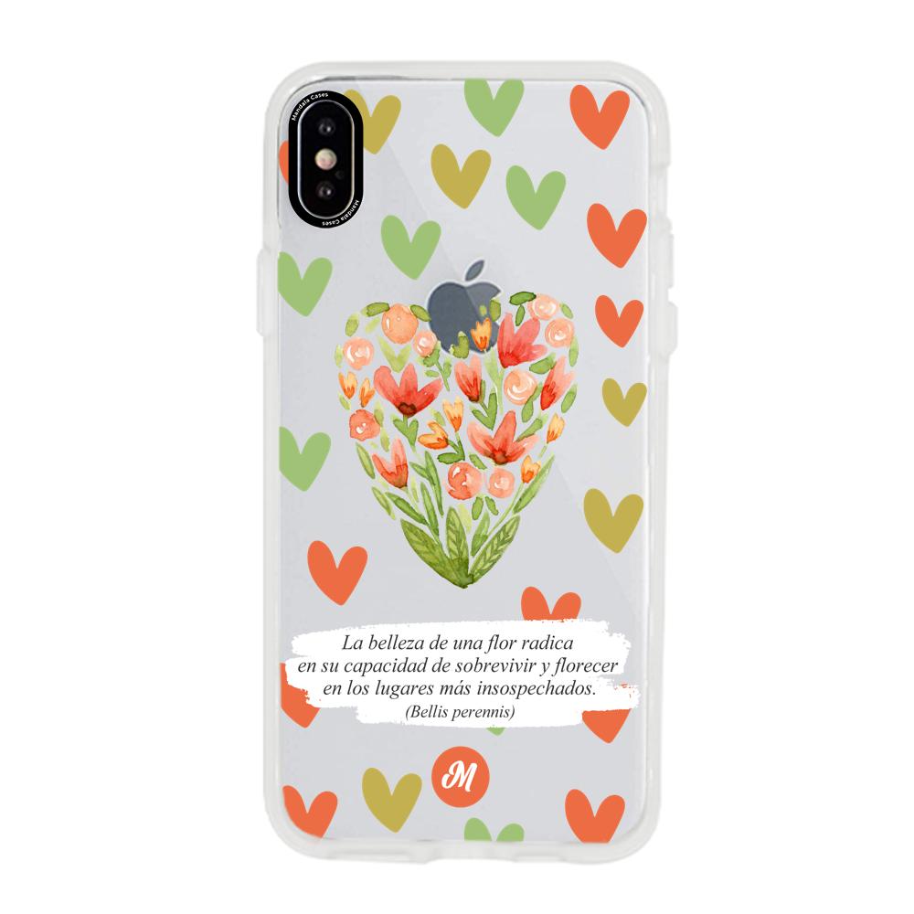 Cases para iphone x Flores de colores - Mandala Cases