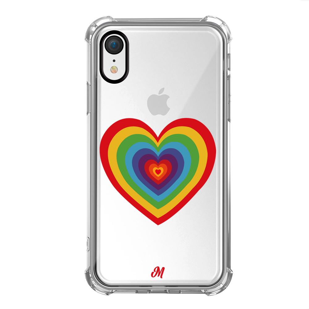 Case para iphone xr Amor y Paz - Mandala Cases