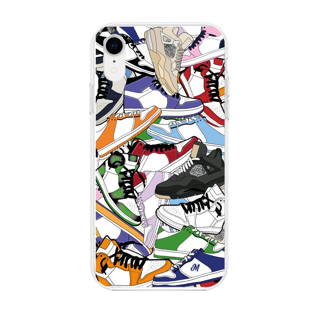 Case para iphone xr Sneakers pattern - Mandala Cases