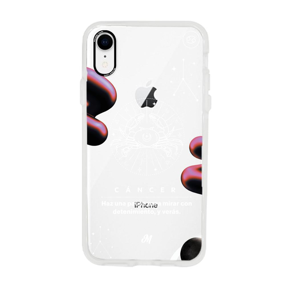 Cases para iphone xr CANCER 24 TRANSPARENTE - Mandala Cases