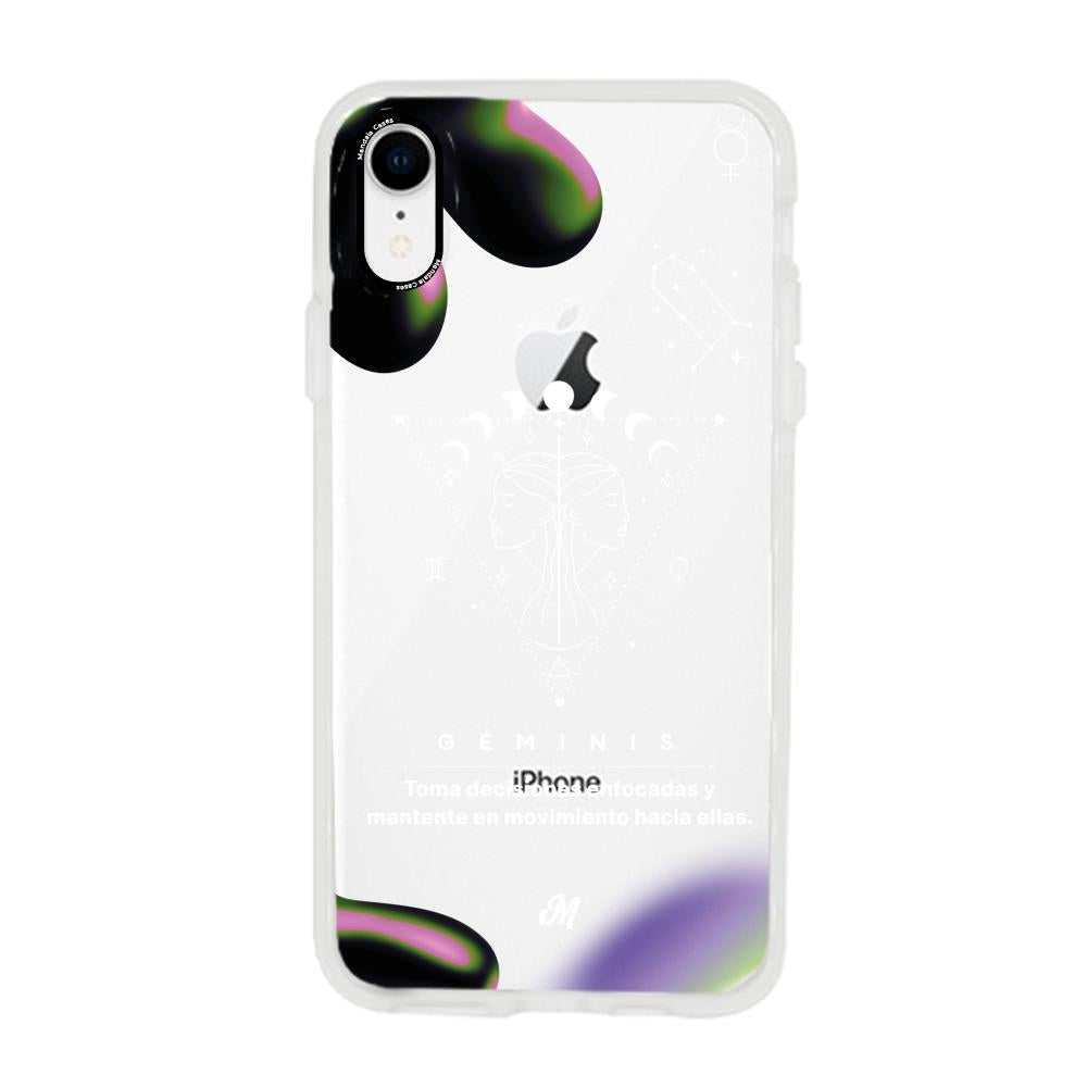 Cases para iphone xr GÉMINIS 24 TRANSPARENTE - Mandala Cases