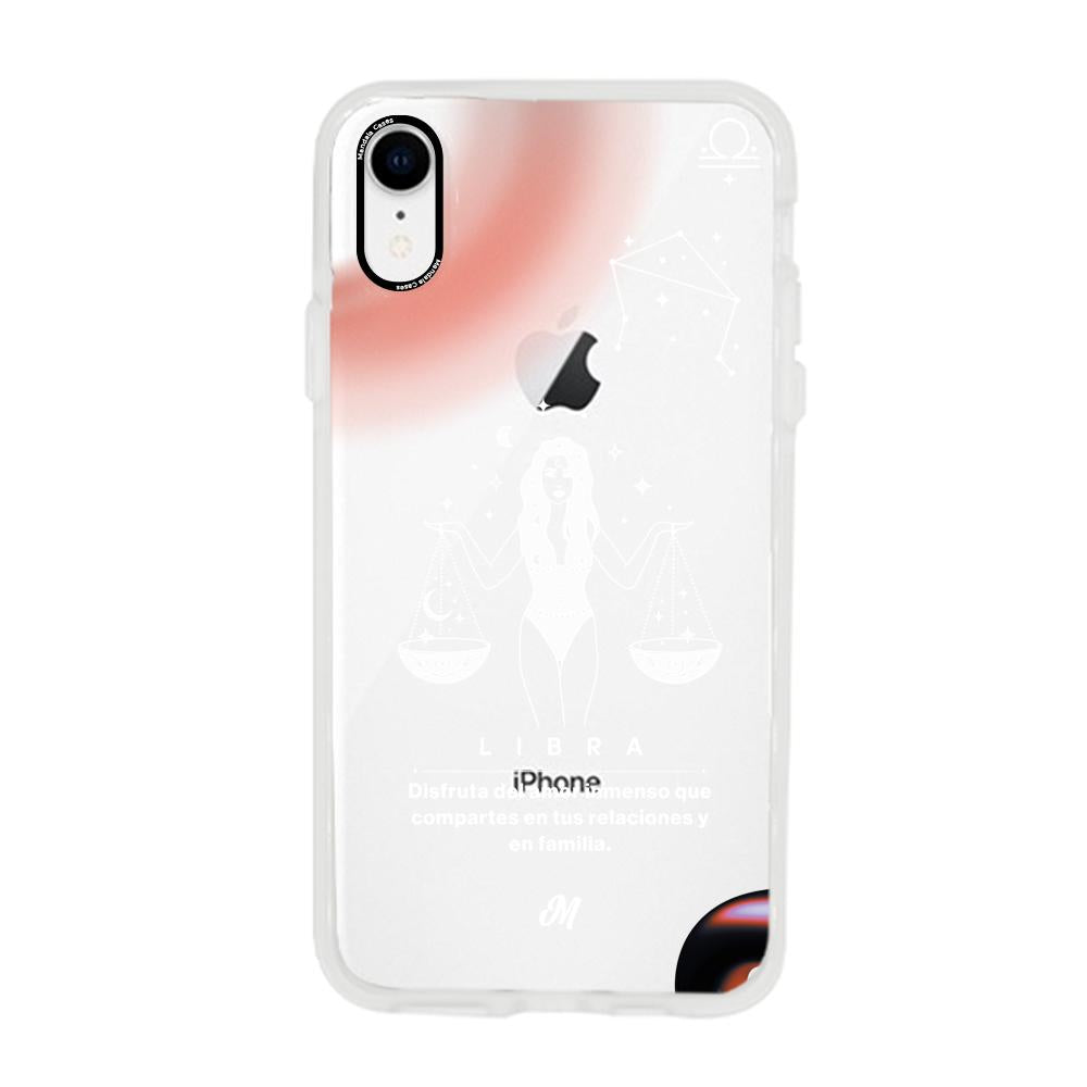 Cases para iphone xr LIBRA 24 TRASNPARENTE - Mandala Cases