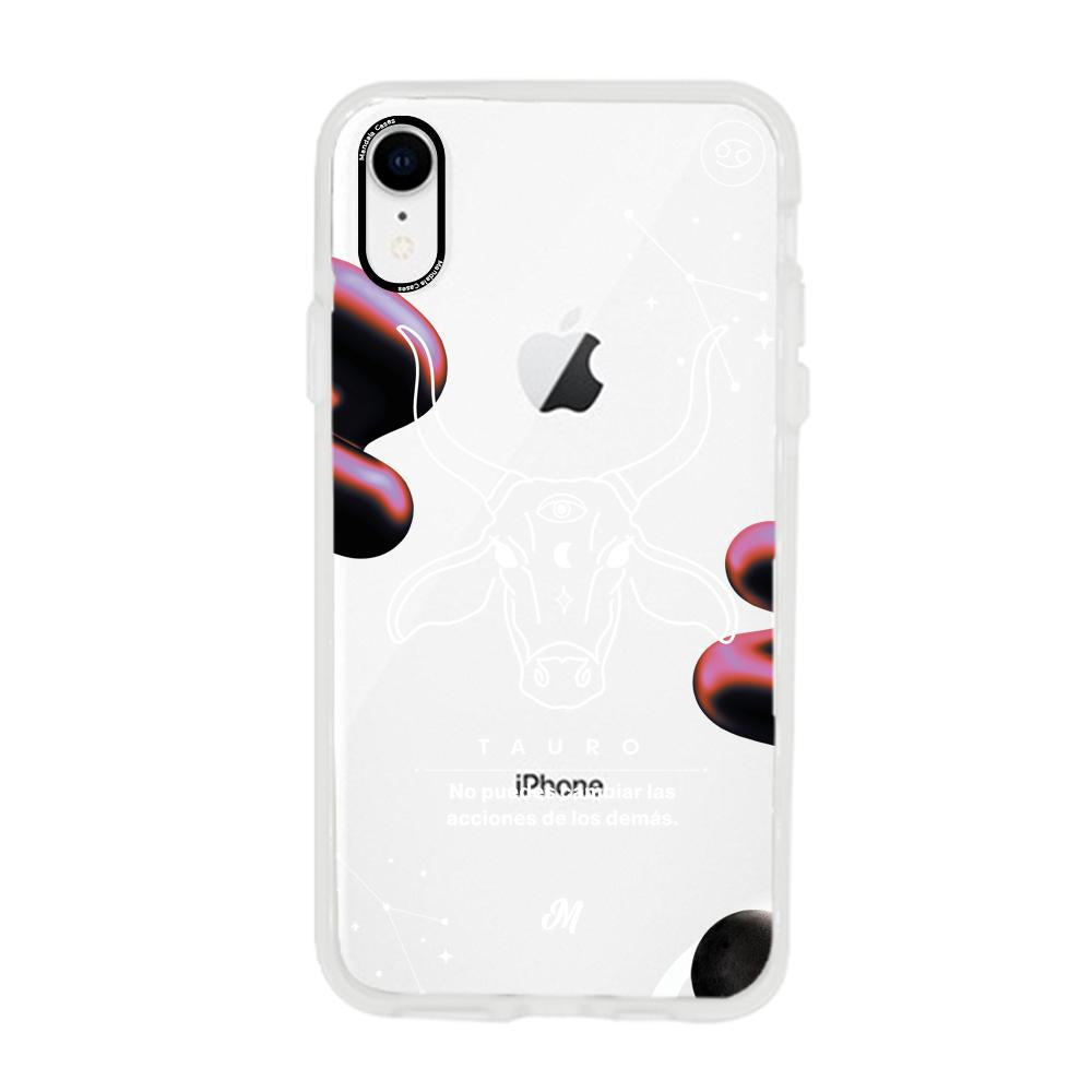 Cases para iphone xr TAURO 24 TRANSPARENTE - Mandala Cases