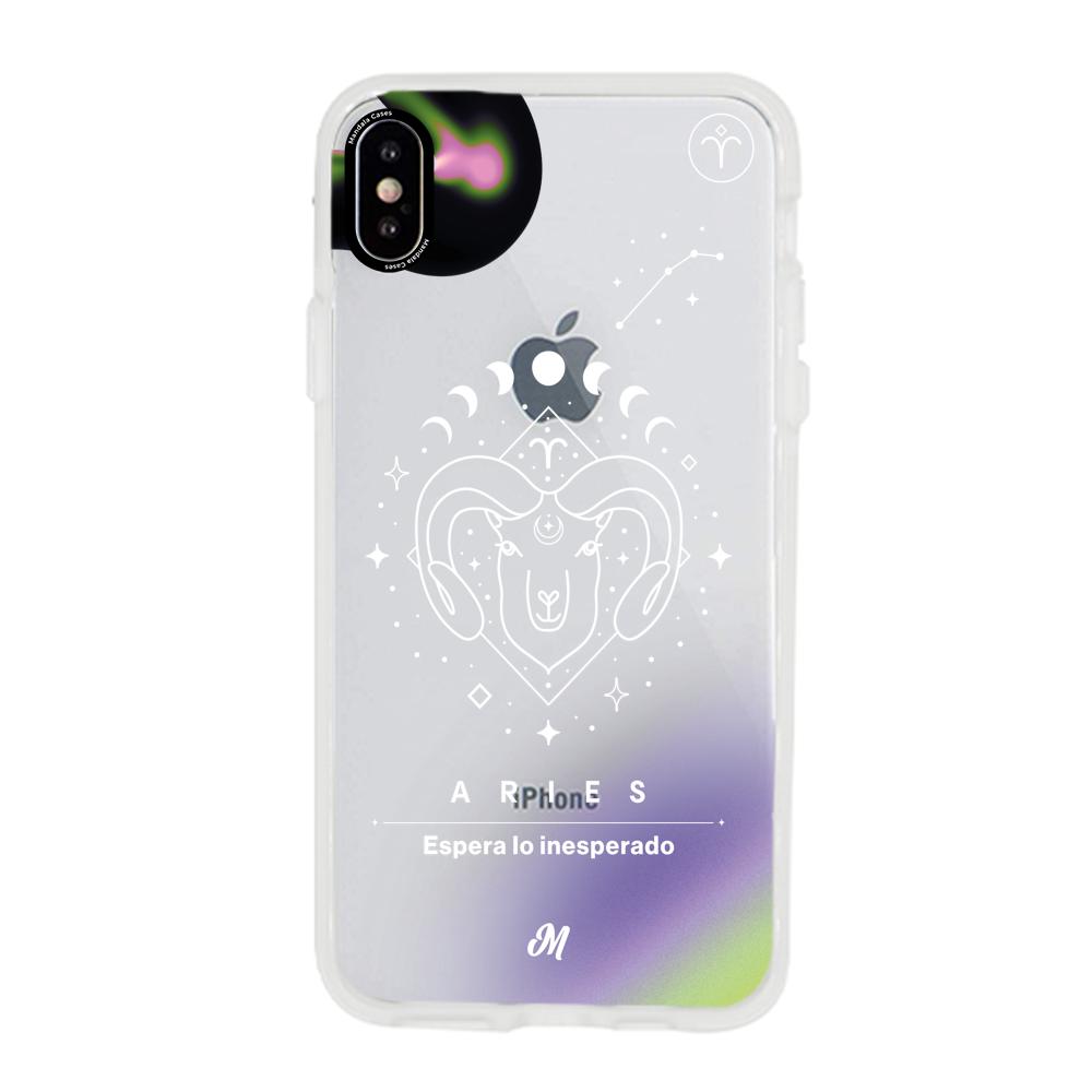 Cases para iphone xs ARIES 24 TRANSPARENTE - Mandala Cases