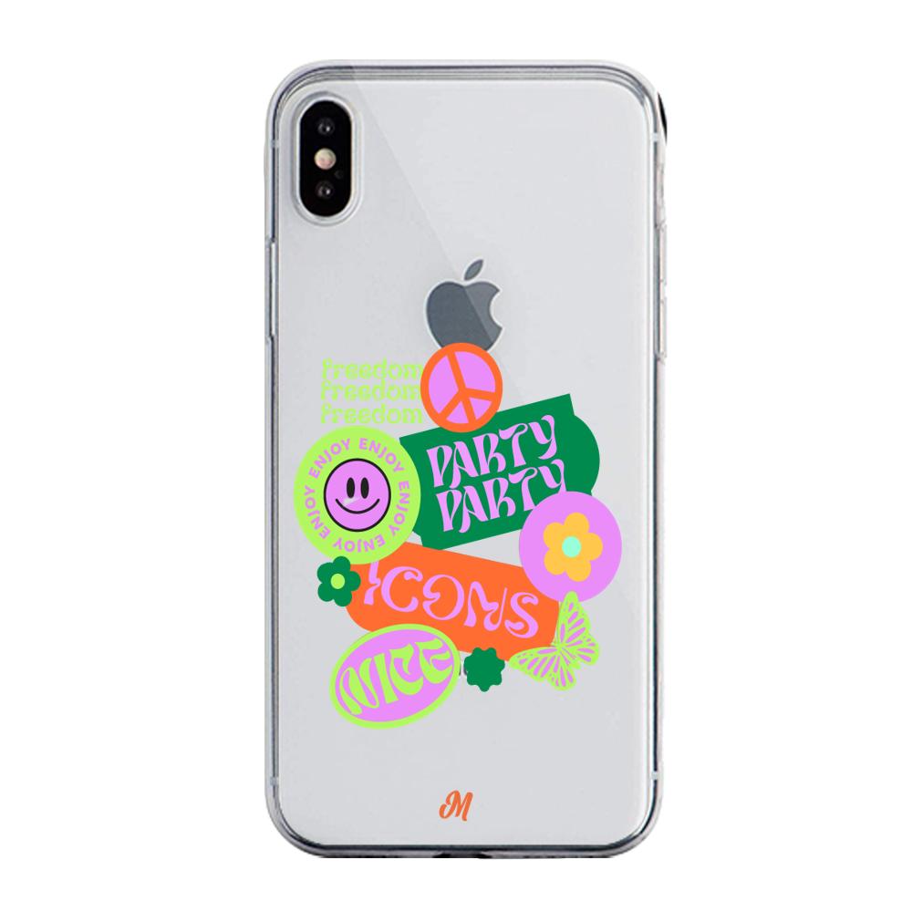 Case para iphone xs max FREEDOM STICKERS - Mandala Cases