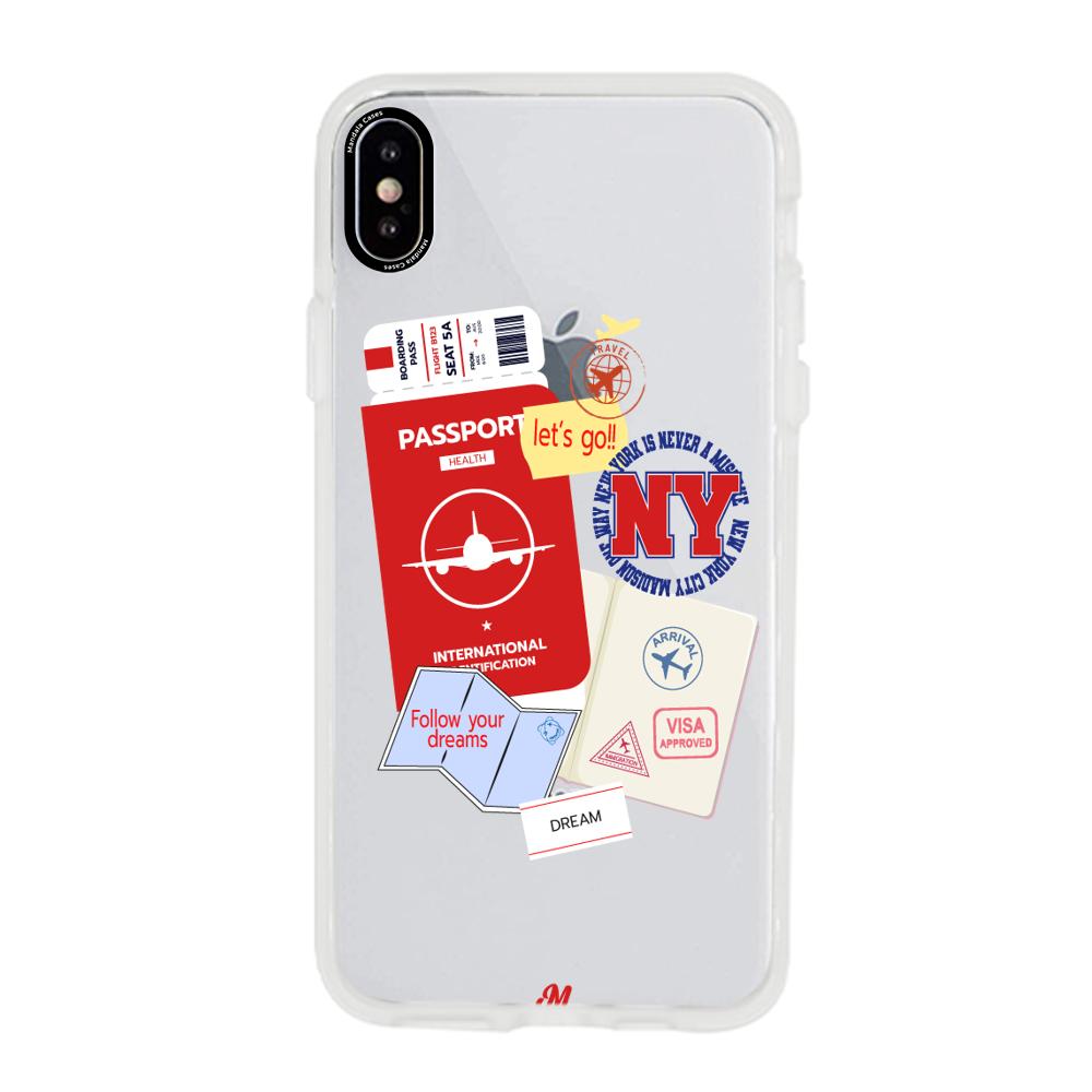 Case para iphone xs max passport health - Mandala Cases