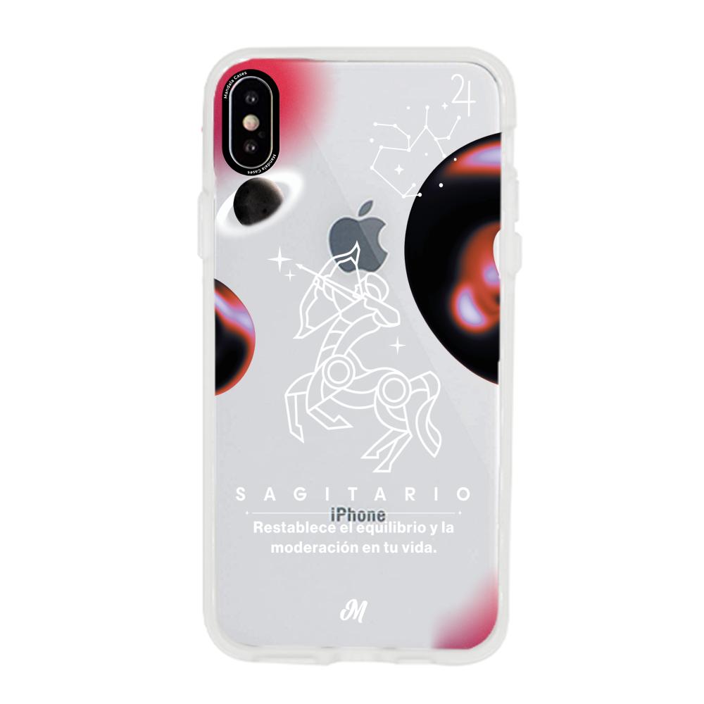 Cases para iphone xs max SAGITARIO 24 TRANSPARENTE - Mandala Cases