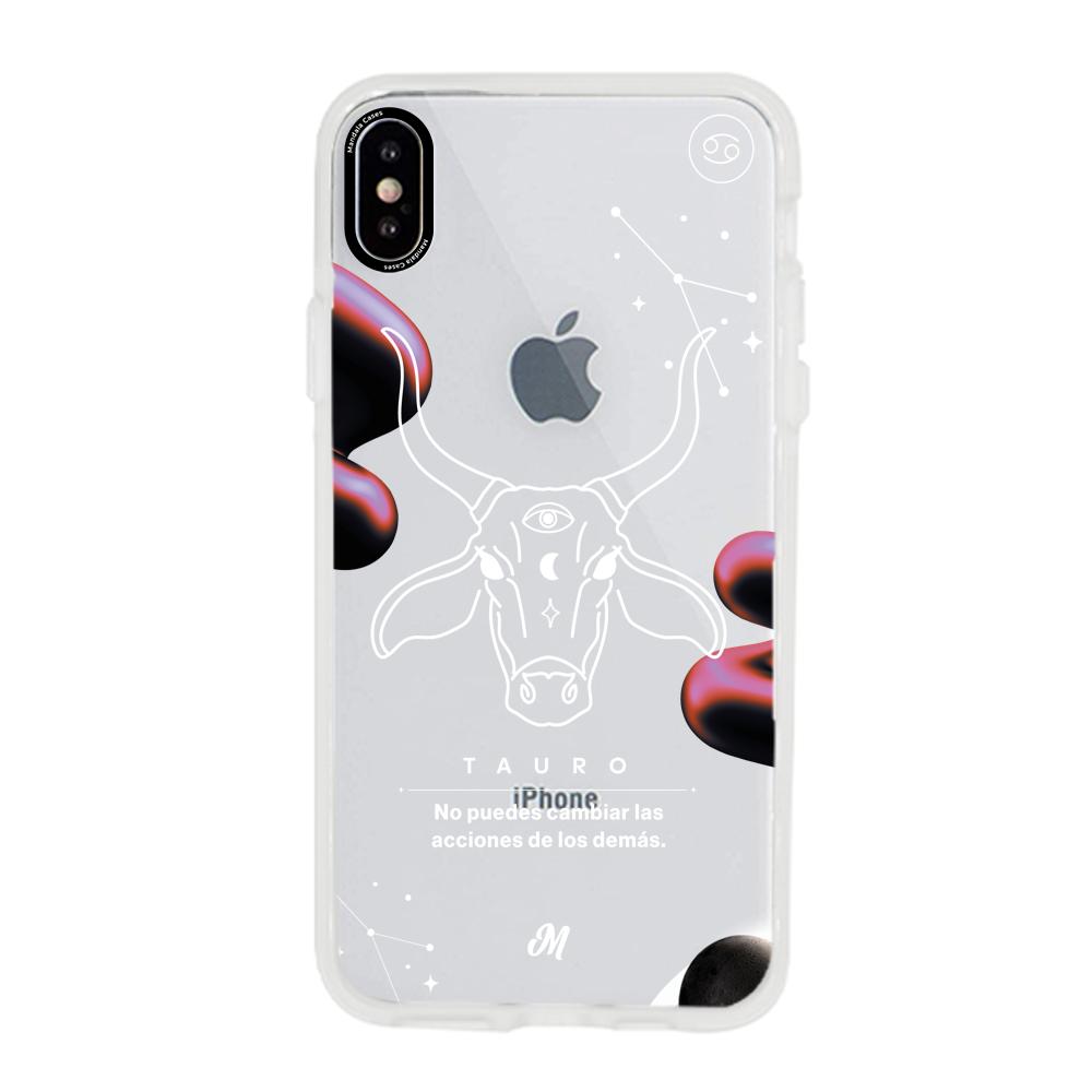 Cases para iphone xs max TAURO 24 TRANSPARENTE - Mandala Cases