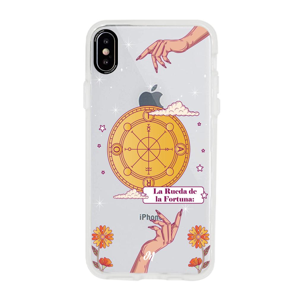 Cases para iphone xs max LA RUEDA DE LA FORTUNA ASTROS - Mandala Cases