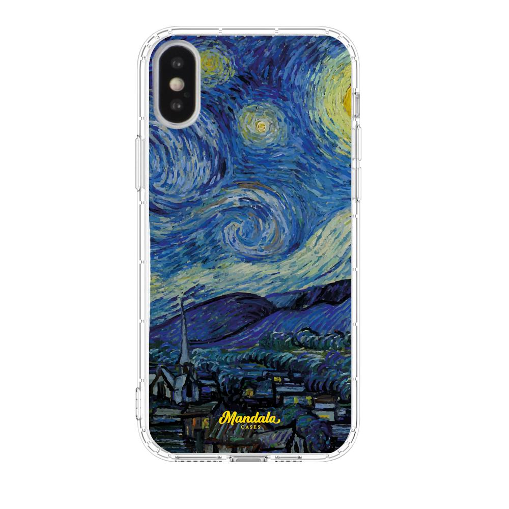 Case para iphone xs max de La Noche Estrellada- Mandala Cases