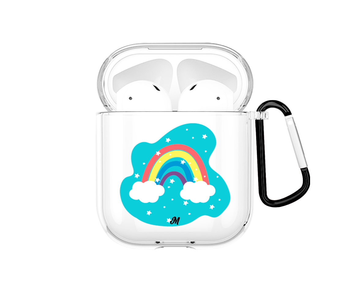 Sky Rainbow Airpods case - Mandala Cases sas