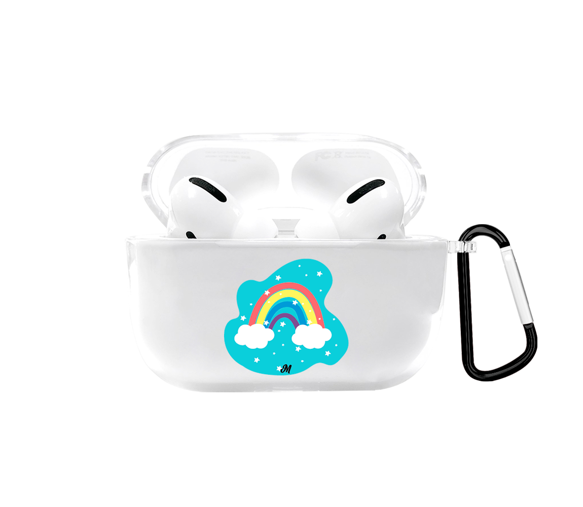 Sky Rainbow Airpods case - Mandala Cases sas