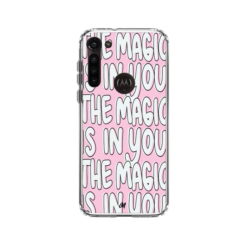 Case para Motorola G8 power The magic - Mandala Cases