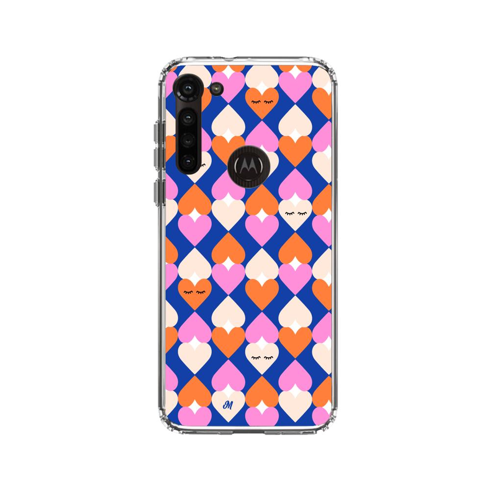 Case para Motorola G8 power poker hearts - Mandala Cases