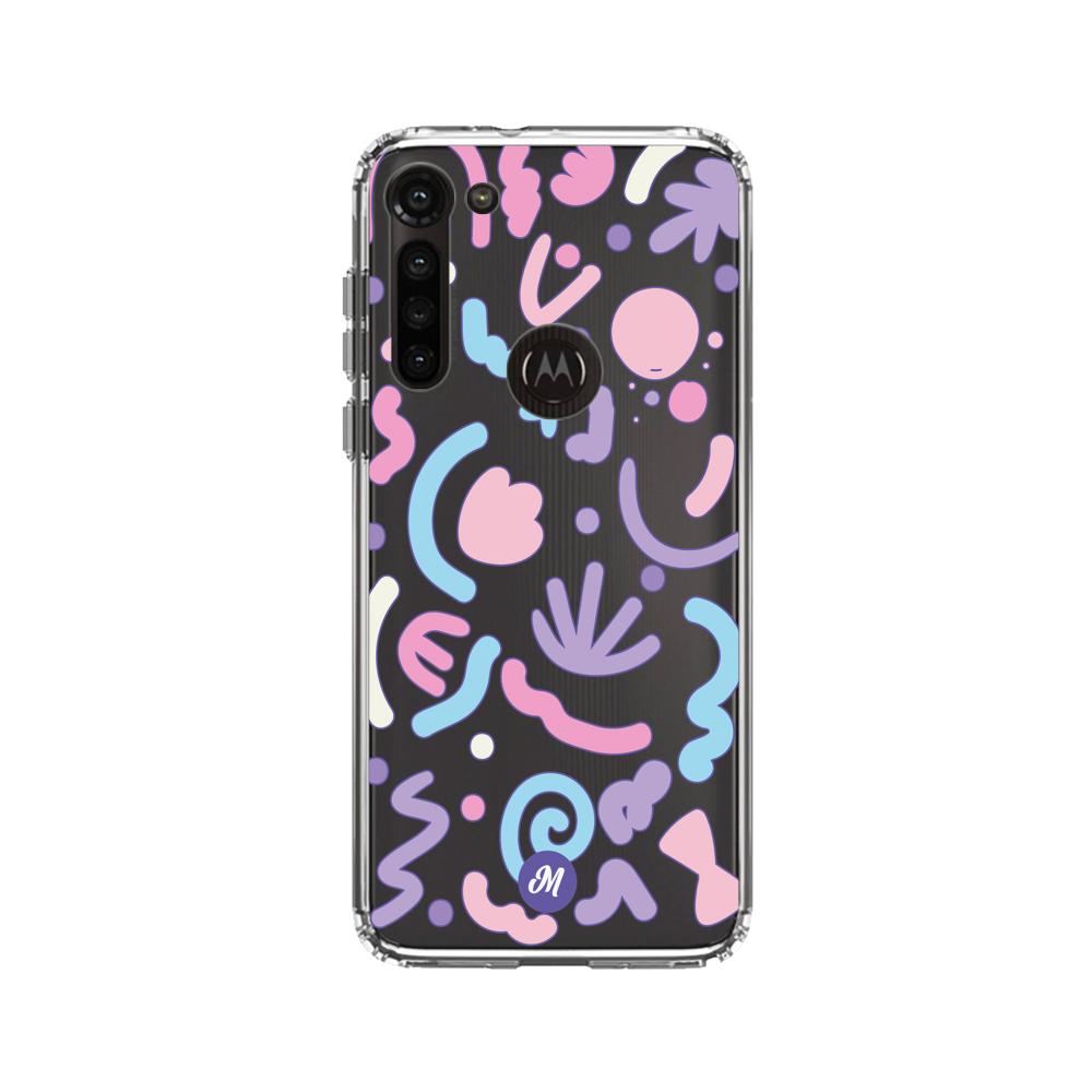 Cases para Motorola G8 power Colorful Spots Remake - Mandala Cases