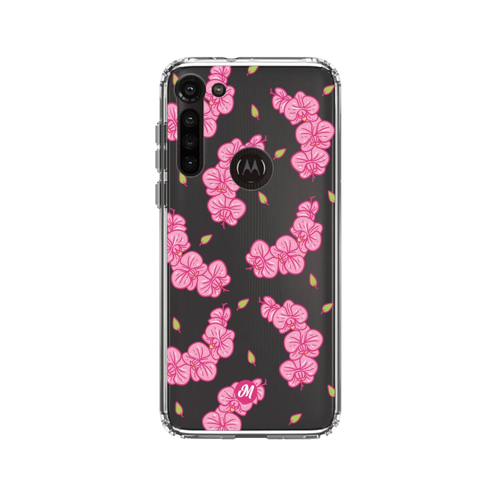 Cases para Motorola G8 power Colombian Orchid - Mandala Cases