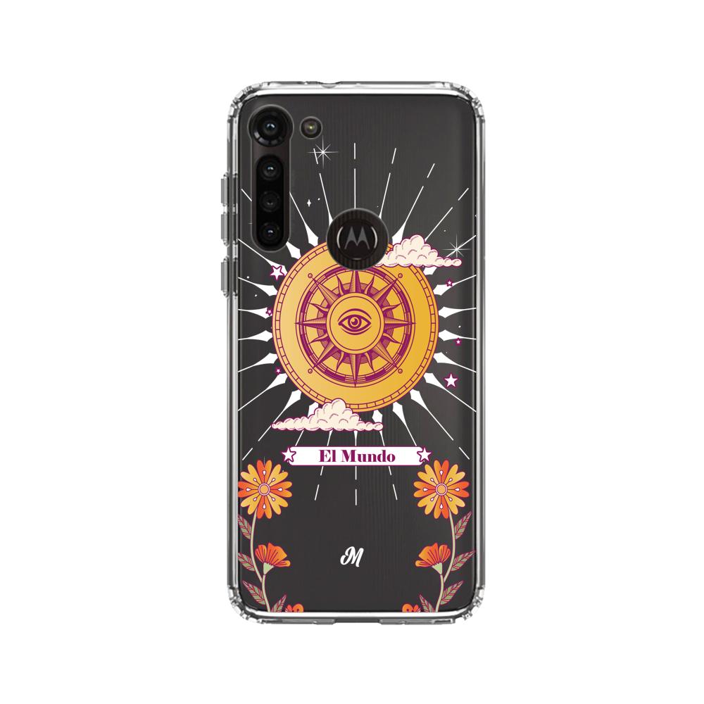 Cases para Motorola G8 power EL MUNDO ASTROS - Mandala Cases
