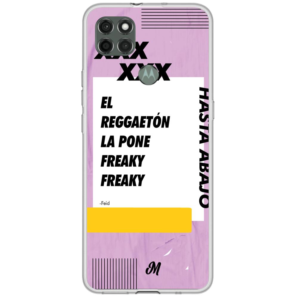 Case para Motorola G9 power Freaky freaky morado - Mandala Cases