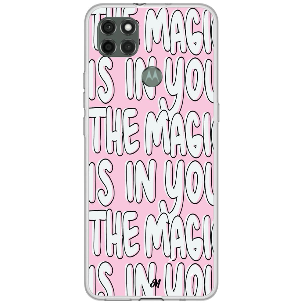 Case para Motorola G9 power The magic - Mandala Cases
