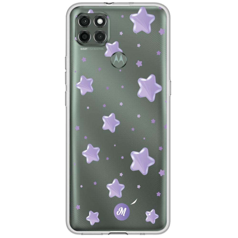 Cases para Motorola G9 power Stars case Remake - Mandala Cases