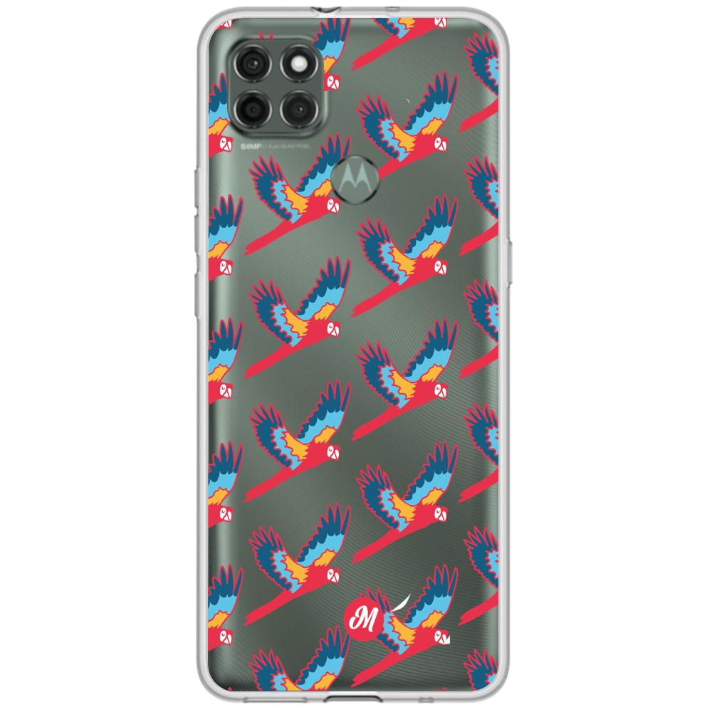 Cases para Motorola G9 power Guacamayo escarlata - Mandala Cases