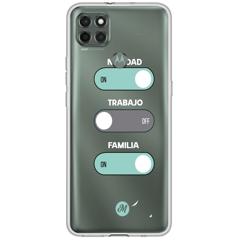 Cases para Motorola G9 power NAVIDAD ON - Mandala Cases