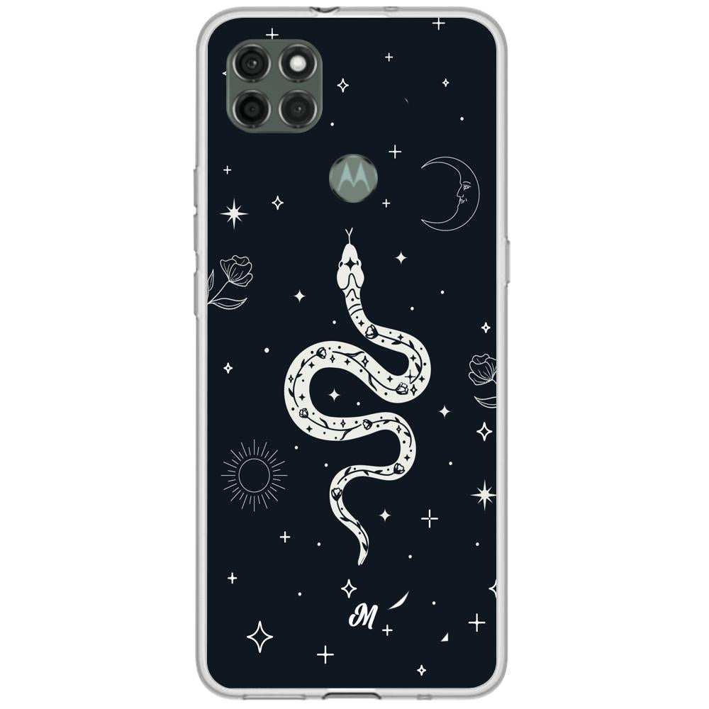Cases para Motorola G9 power SERPIENTE ASTRAL - Mandala Cases