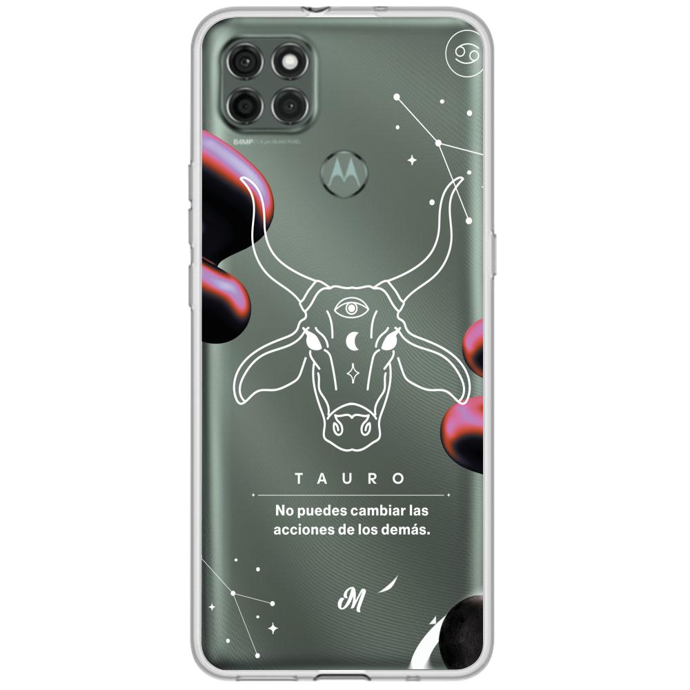 Cases para Motorola G9 power TAURO 24 TRANSPARENTE - Mandala Cases