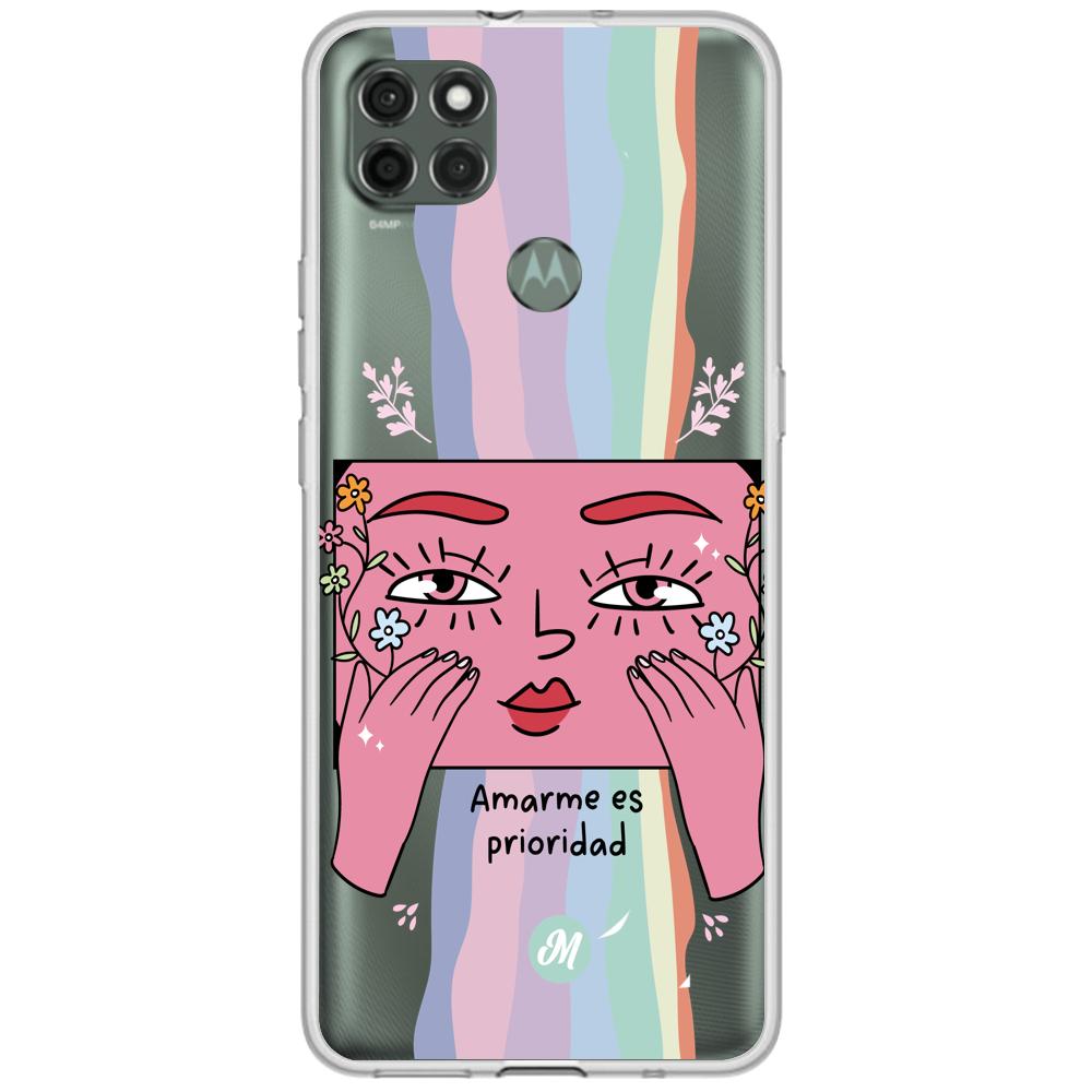 Cases para Motorola G9 power Amarme es prioridad - Mandala Cases